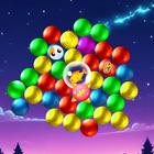 Schweres Bubble Shooter-Spiel Zeichen