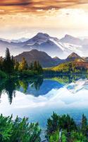 Mountains Live Wallpaper Affiche