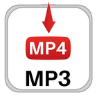 Mp4 to mp3-Video to audio-Mp3 from AVI Converter icono