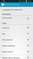 Mp Pêche Calendrier Pro capture d'écran 3