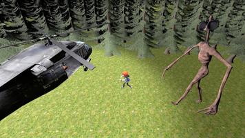 siren head haunted town escape تصوير الشاشة 1