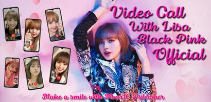 Video Call With Lisa Blackpink Affiche