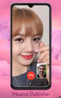 Video Call With Lisa Blackpink capture d'écran 3