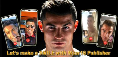 Video Call With Ronaldo - CR7 screenshot 1