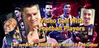 Videocall With Football Player Affiche