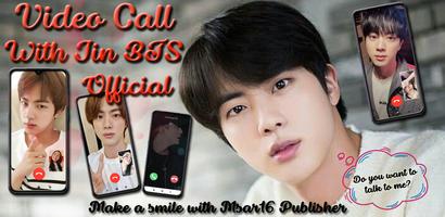 Video Call With Jin Official Affiche