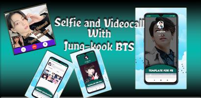 Video Call  With Jung kook BTS Affiche