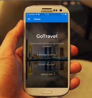 GoTravel - Cheap Flights & Hotels App Affiche