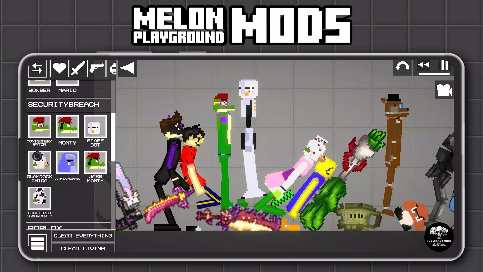 Atomic Heart Natasha Boss Mod - Mods for Melon Playground Sandbox PG