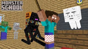 Monster School Mod for MCPE ảnh chụp màn hình 2