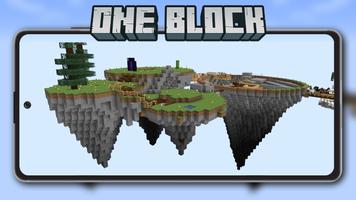 One Block Mod for Minecraft PE capture d'écran 2