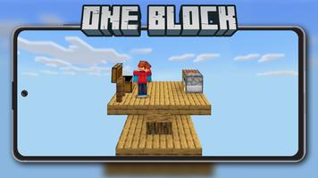One Block Mod for Minecraft PE capture d'écran 3