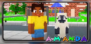 Amanda SCP Monstros Mods MCPE