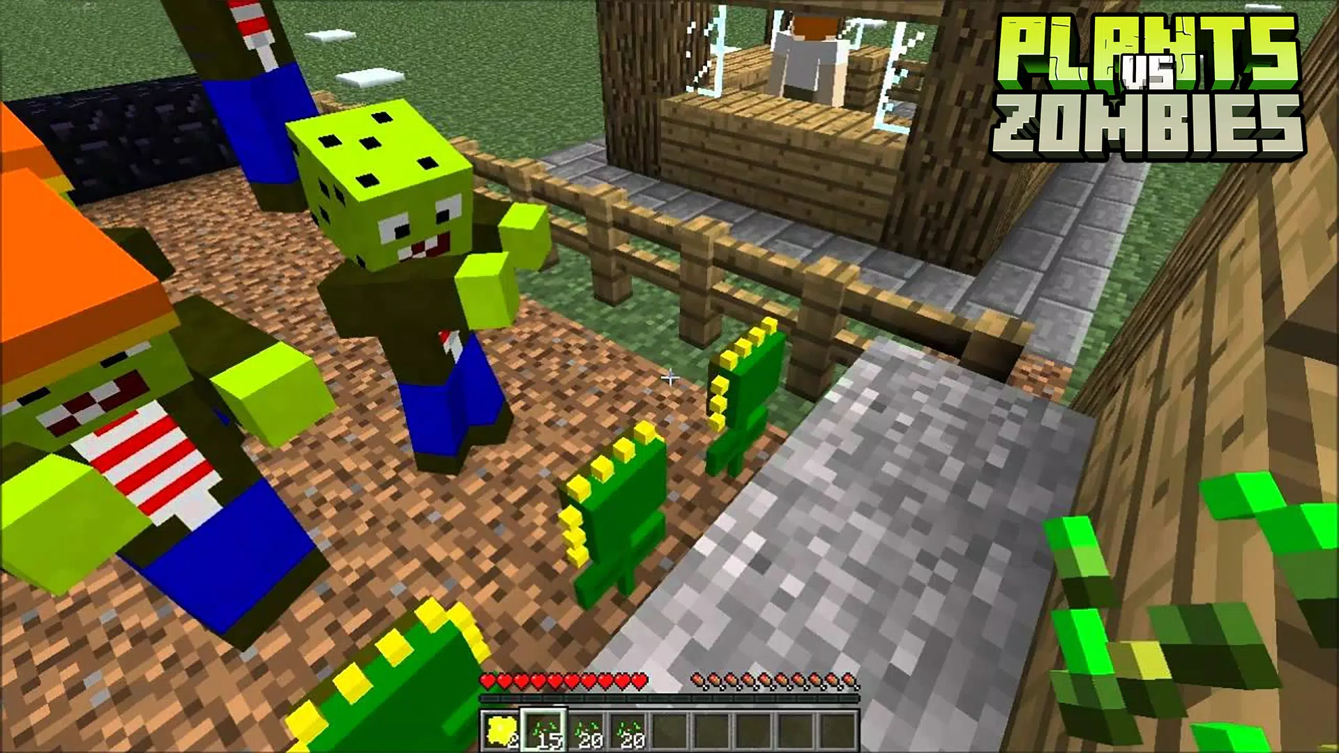 Plants Vs Zombies mod for Minecraft. APK untuk Unduhan Android