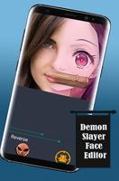 Demon Slayer Face Editor imagem de tela 1