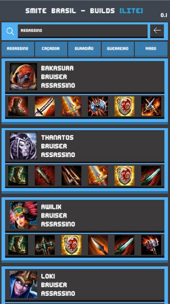 Smite Brasil - Builds (LITE) APK for Android Download