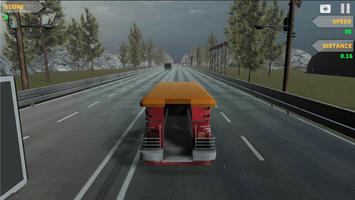 Jeepney Driver Highway Racer スクリーンショット 1