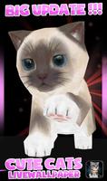 Fluffy Cat Pet 3D HD - free скриншот 2