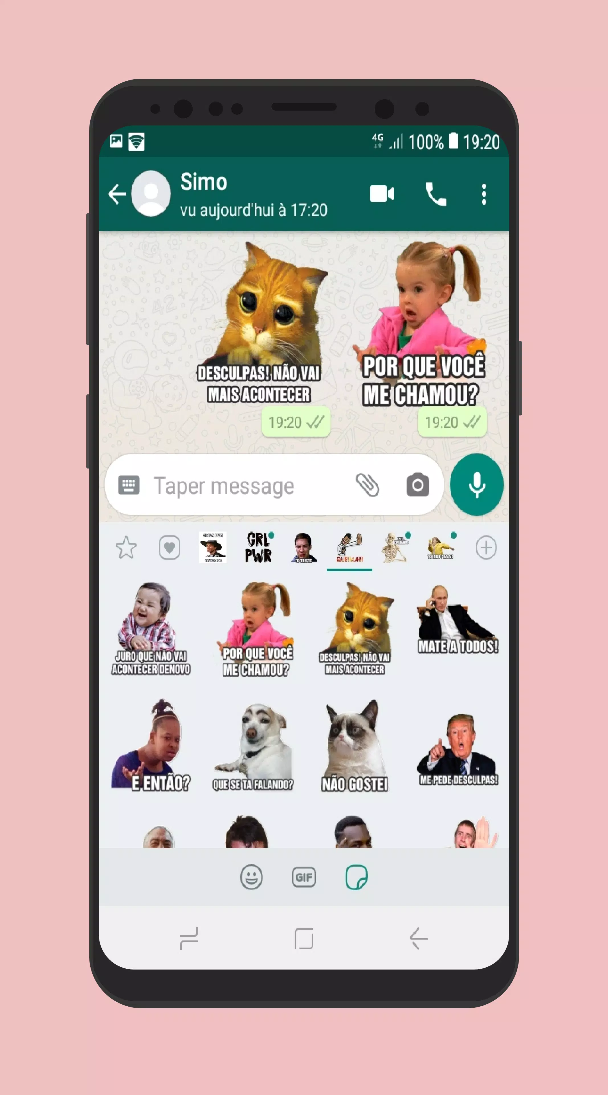 Stickers graciosos con frases para WhatsApp 2021 APK for Android Download