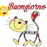 Stickers Buongiorno e Buonanot