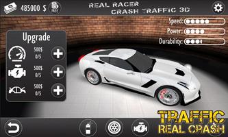 Real Racer Crash Traffic 3D تصوير الشاشة 1