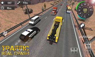 Real Racer Crash Traffic 3D تصوير الشاشة 2