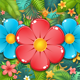 Kombiniere 3 Blumen Zeichen