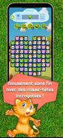 Match 3 Animaux Affiche