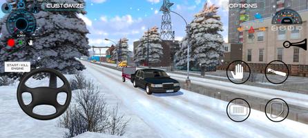 Winter Car Sim ภาพหน้าจอ 1