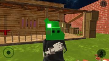 Zombie Piggy Craft постер