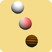 Cup drop ball icon