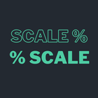 Percentage scale иконка