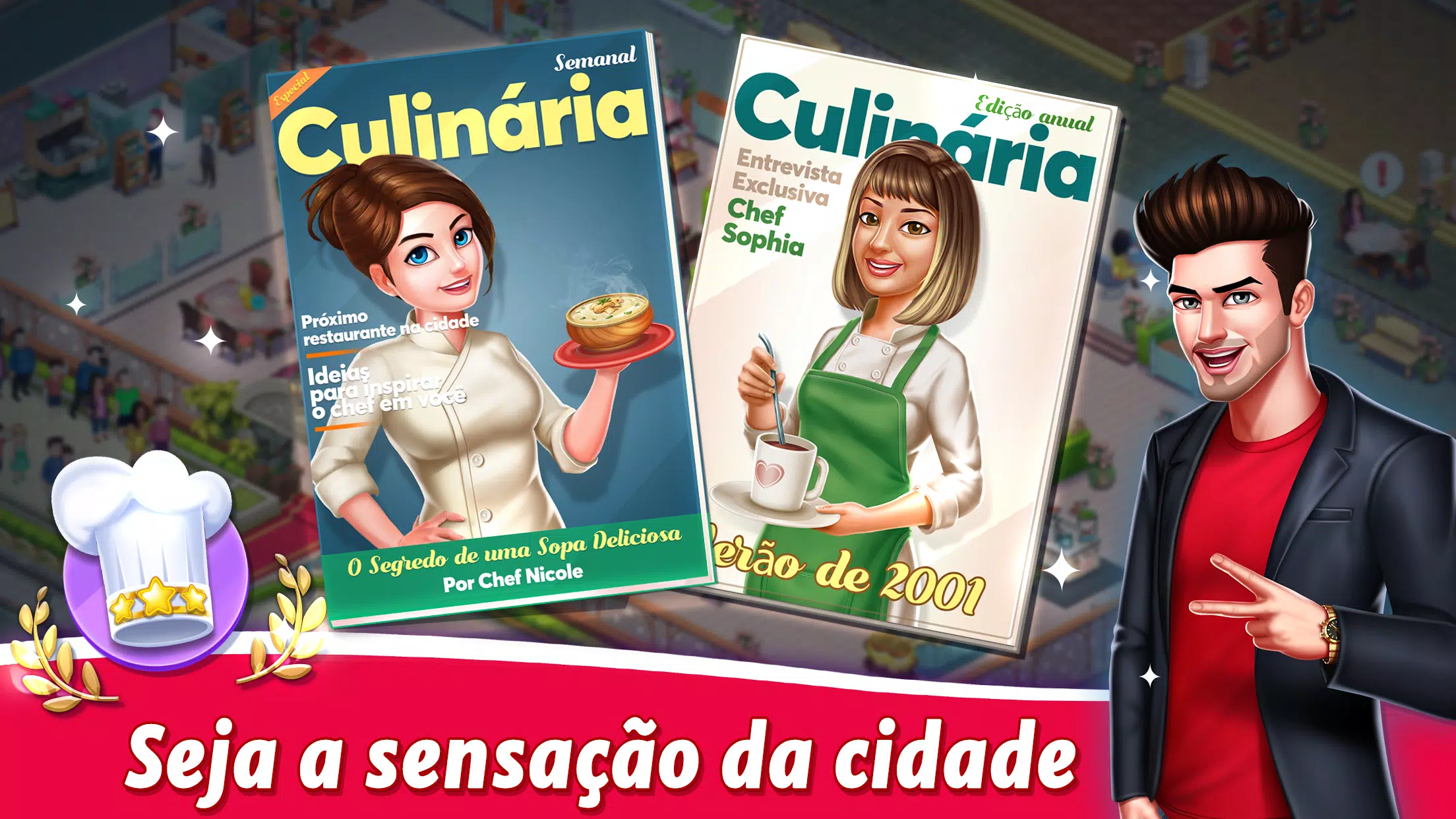 Star Chef : Jogo de Culinária e Restaurante v2.25.50 (Desbloqueado