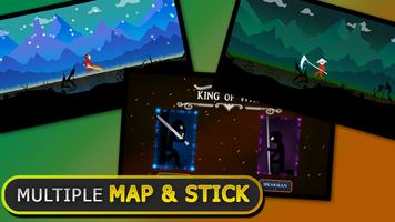 Stick Fight: King of War syot layar 1