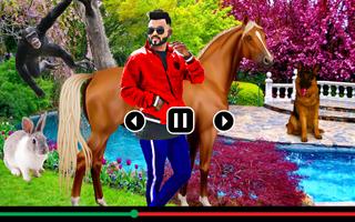 Animal photo video maker music 截图 1