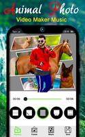 Animal photo video maker music capture d'écran 3