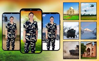 Women army commando photo suit 截圖 1