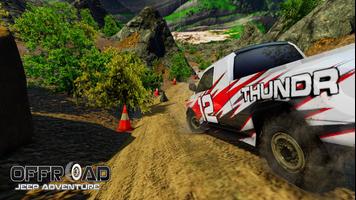 Offroad Range Rover 4x4 Rock Climbing постер