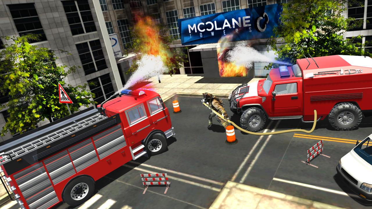 Firefighter Fire Truck Simulator For Android Apk Download - fire simulator roblox