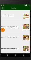 Free Keto Diet Recipes and Custom Plans تصوير الشاشة 1
