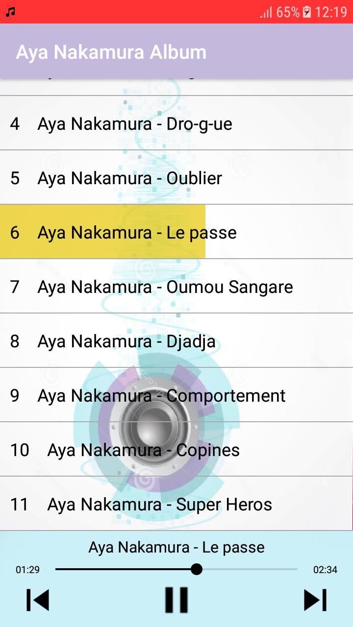 Descarga de APK de Aya Nakamura - La dot para Android