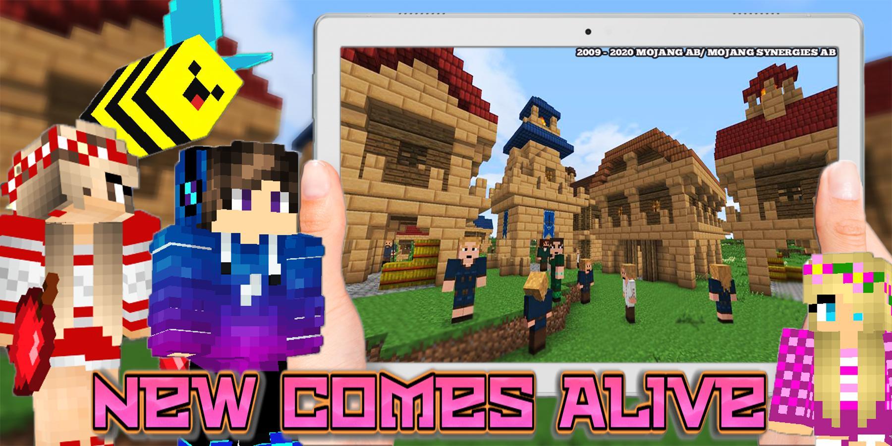 New Family Villagers Comes Alive Mod For Craft For Android Apk Download New Family Villagers Comes Alive Mod For Craft For Android Apk Download