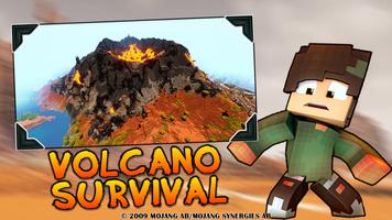 Volcan Island & Survival Maps تصوير الشاشة 1