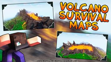 Volcan Island & Survival Maps capture d'écran 2