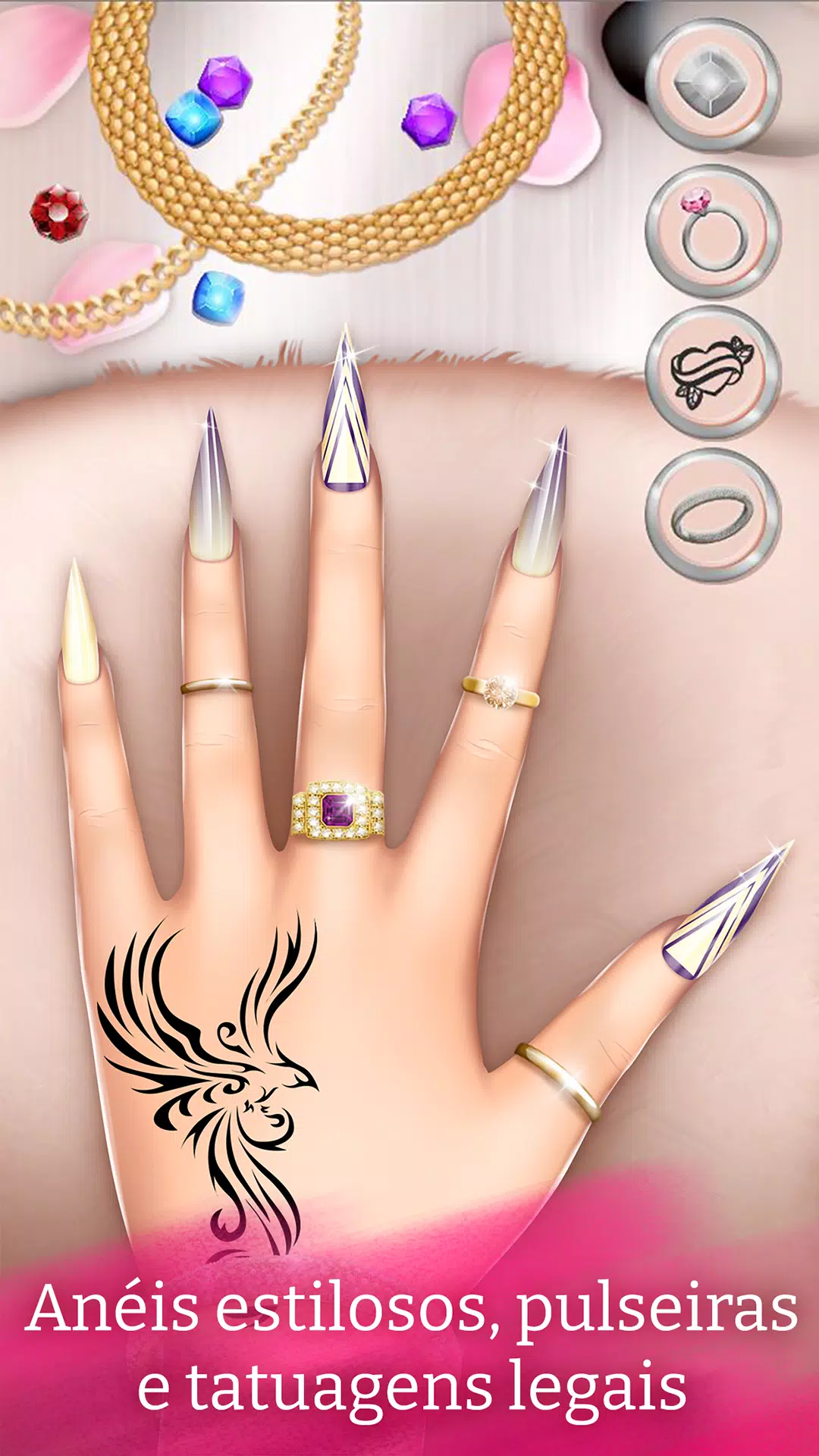 Jogos de pintar unha - Manicure e pedicure APK (Android App) - Baixar Grátis