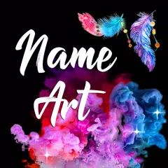 Name Art Maker 2021 🖍 Text auf Bild Schreiben APK Herunterladen