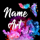 Naam Art 🖍️ Achtergronden met Naam-icoon
