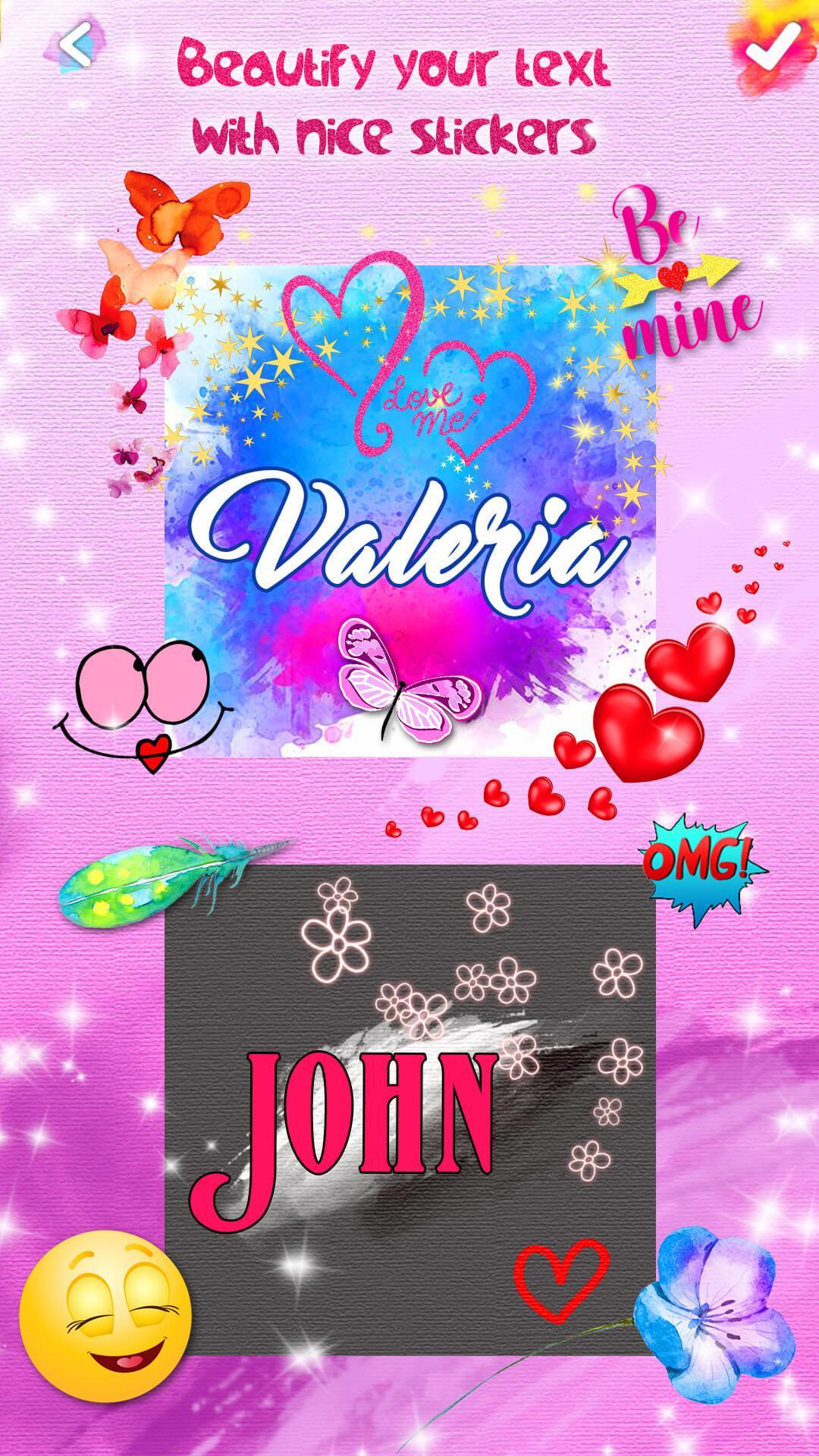 Crear Nombre Artistico Escribir Texto En Fotos For Android Apk Download