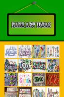 Nombre Ideas de Arte Poster