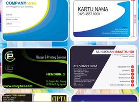 Name Card Design Idea اسکرین شاٹ 2